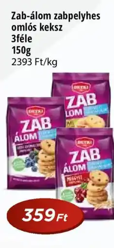 Real Zab-álom zabpelyhes omlós keksz 3féle ajánlat