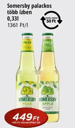 Real Somersby palackos több ízben ajánlat