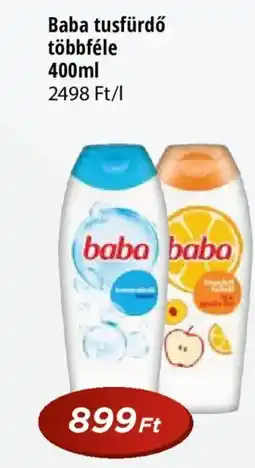 Real Baba tusfürdő többféle ajánlat