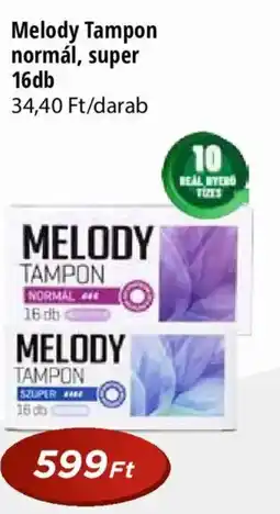 Real Melody Tampon normál, super ajánlat