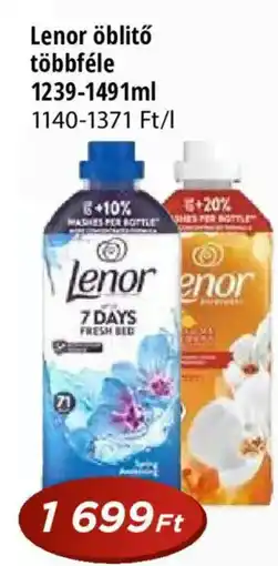 Real Lenor öblitő többféle ajánlat