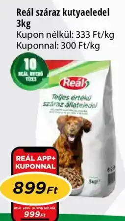 Real Reál száraz kutyaeledel ajánlat