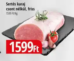 Real Sertés karaj csont nélkül, friss ajánlat
