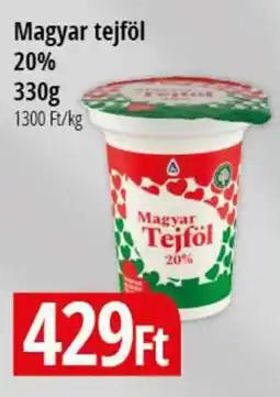 Real Magyar tejföl 20% ajánlat