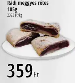 Real Rádi meggyes rétes ajánlat