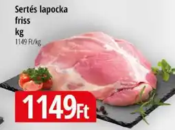 Real Sertés lapocka friss ajánlat