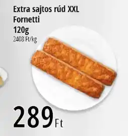 Real Extra sajtos rúd XXL Fornetti ajánlat