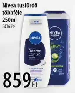 Real Nivea tusfürdő többféle ajánlat