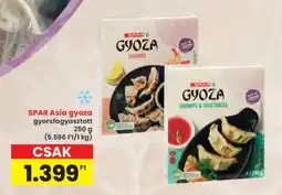 Interspar SPAR Asia gyoza ajánlat