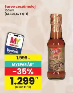 Interspar Suree szezámolaj ajánlat
