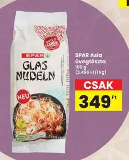 Interspar SPAR Asia üvegtészta ajánlat