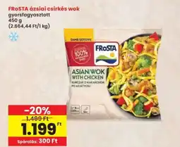 Interspar FRoSTA ázsiai csirkés wok ajánlat