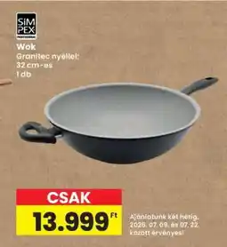 Interspar Wok ajánlat