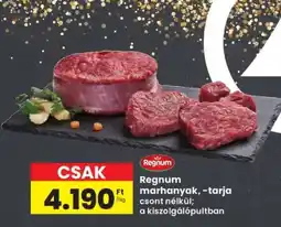 Interspar Regnum marhanyak, tarja ajánlat