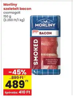 Interspar Morliny szeletelt bacon ajánlat