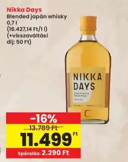 Interspar Nikka Days ajánlat