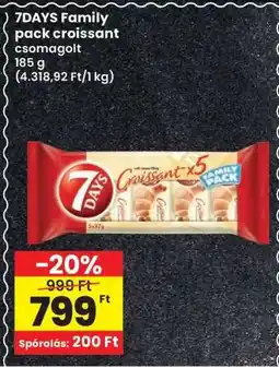 Interspar 7DAYS Family Pack croissant ajánlat