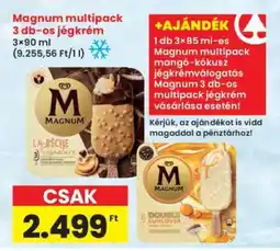 Interspar Magnum multipack 3 db-os jégkrém ajánlat