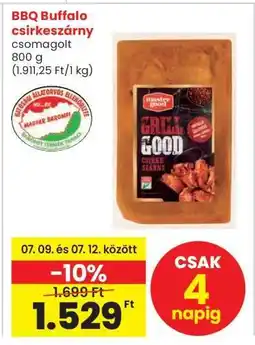 Interspar BBQ Buffalo csirkeszárny ajánlat