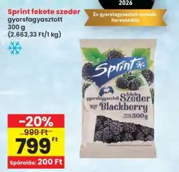 Interspar SPRINT Fekete szeder ajánlat