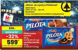 Interspar Pilóta keksz többféle ajánlat