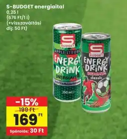 Interspar S-BUDGET energiaital ajánlat