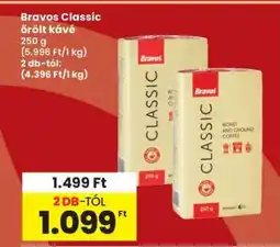 Interspar BRAVOS Classic őrölt kávé ajánlat