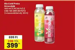 Interspar Rio Cold Press limonádé ajánlat