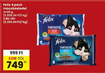 Interspar Felix 4 pack macskaeledel ajánlat