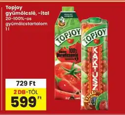 Interspar Topjoy gyümölcslé, -ital ajánlat