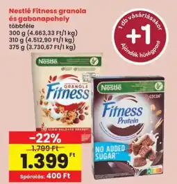 Interspar Nestlé Fitness granola és gabonapehely ajánlat