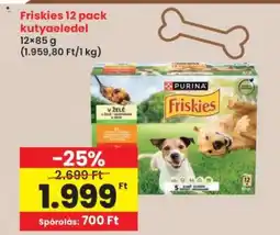 Interspar Friskies 12 pack kutyaeledel ajánlat
