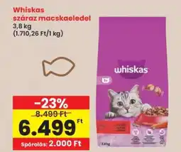 Interspar Whiskas száraz macskaeledel ajánlat