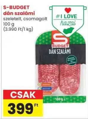 S-BUDGET dán szalámi