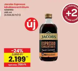 Interspar Jacobs Espresso kávékoncentrátum ajánlat