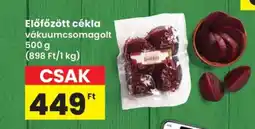 Interspar Előfőzött cékla ajánlat