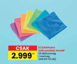 Interspar CLEANmaxx mikroszálas kendő ajánlat