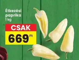 Interspar Étkézési paprika ajánlat