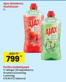 Interspar AJAX Általános tisztítószer ajánlat