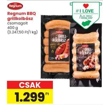 Regnum BBQ grillkolbász