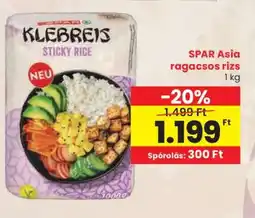 Spar SPAR Asia ragacsos rizs ajánlat