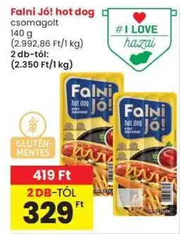 Spar FALNI JÓ! HOT DOG ajánlat