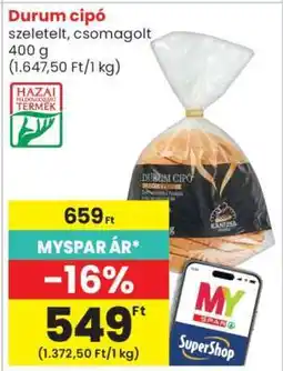 Spar Durum cipó ajánlat
