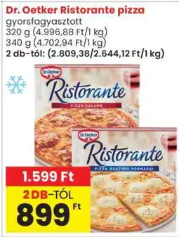 Spar DR. OETKER Ristorante pizza ajánlat