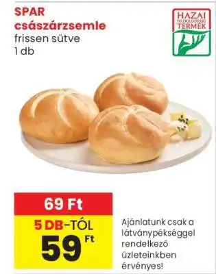 Spar SPAR császárzsemle ajánlat