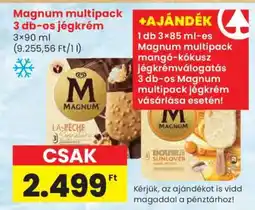Spar Magnum multipack 3 db-os jégkrém ajánlat