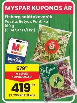 Interspar Eisberg salátakeverék ajánlat