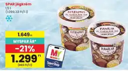 Spar SPAR jégkrém ajánlat