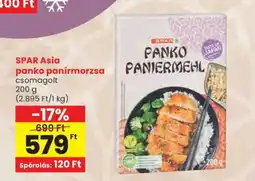 Spar SPAR Asia panko panírmorzsa ajánlat