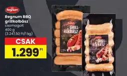 Spar Regnum BBQ grillkolbász ajánlat